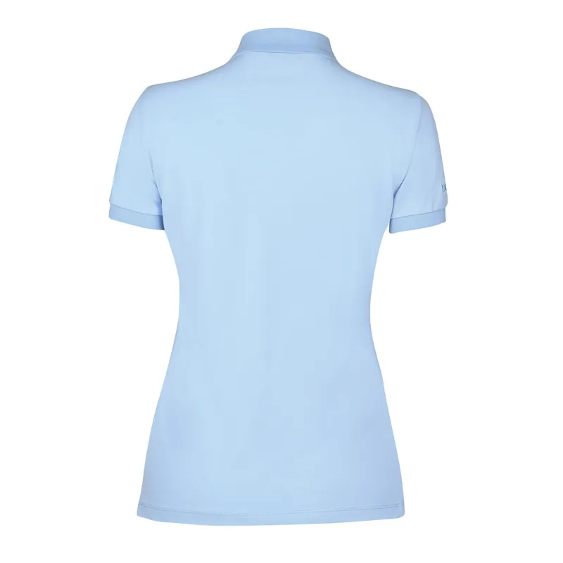 Dublin Lily Cap Sleeve Polo Shirt Ladies in Ice-1